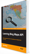 Learning Bing Maps API. A book by Artan Sinani
